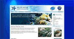 Desktop Screenshot of bluestar-aquatic.com